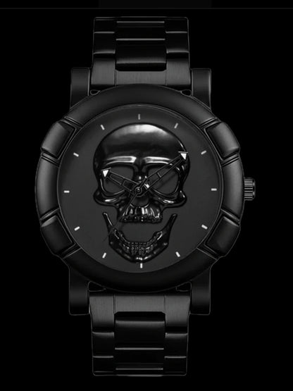 SKULL FACE BLACK