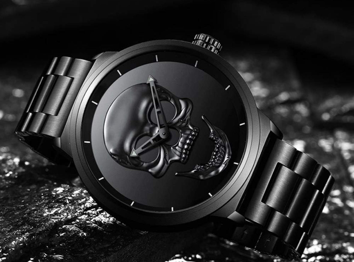 SKULL FACE BLACK