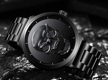 SKULL FACE BLACK