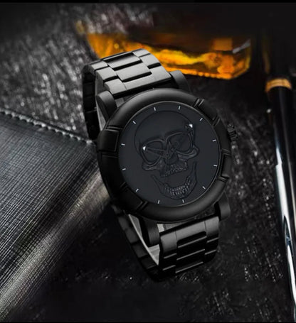 SKULL FACE BLACK