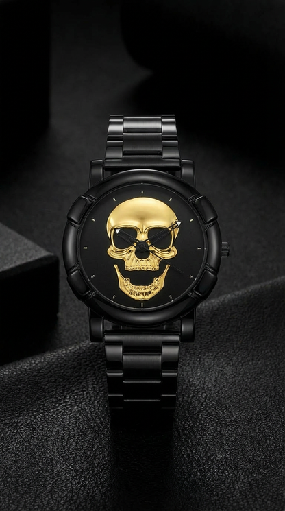 SKULL FACE BLACK